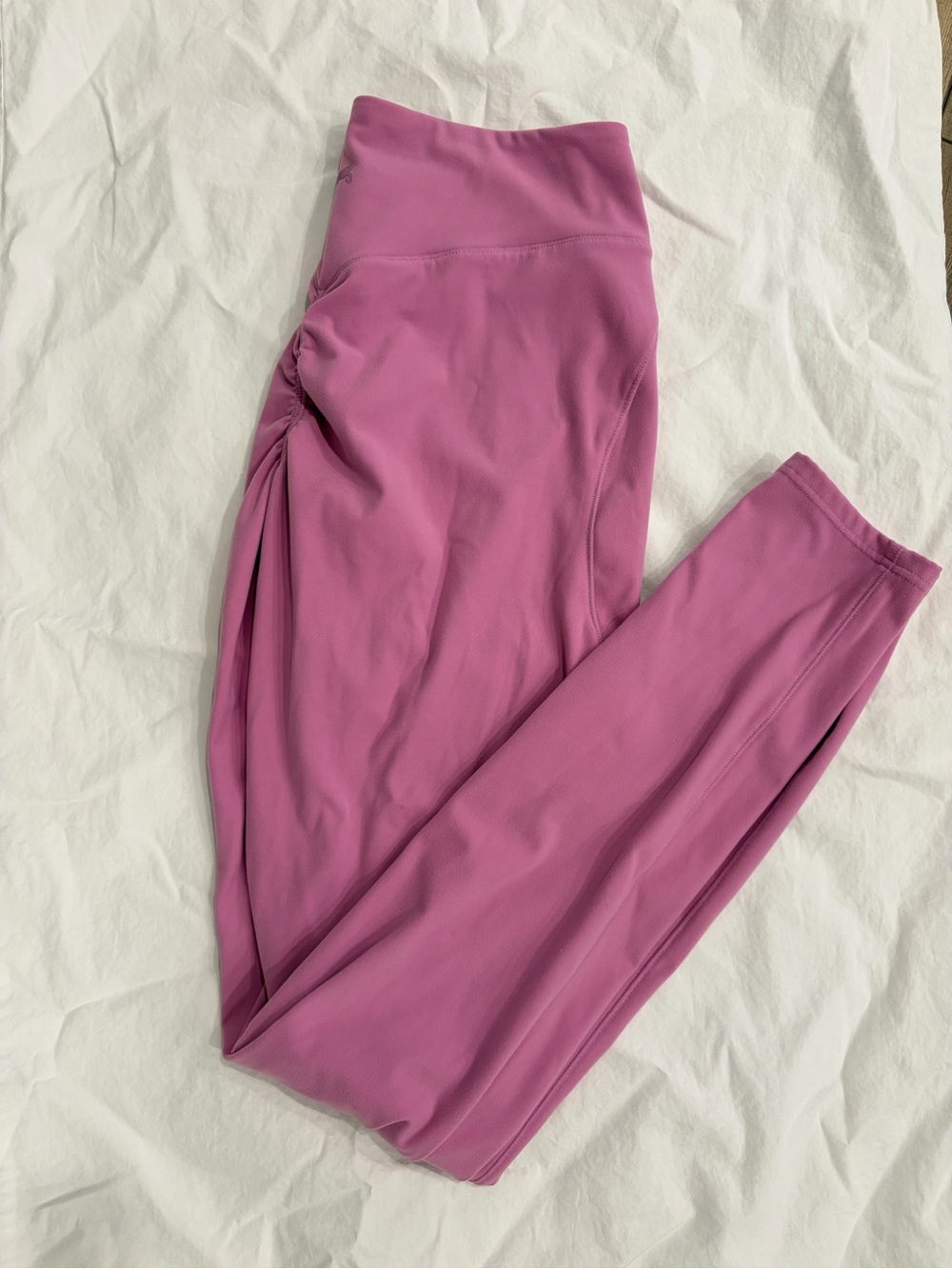Alphalete Pink Midrise Crosssover Seamless Leggings size Small